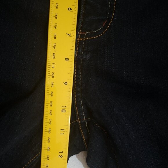 NYDJ Not your Daughters Jeans Ladies Size 8 Dark Wash Blue Jeans - Picture 11 of 12